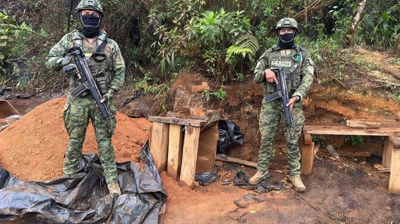 Neutralizan a 5 miembros de grupos armados en Ecuador