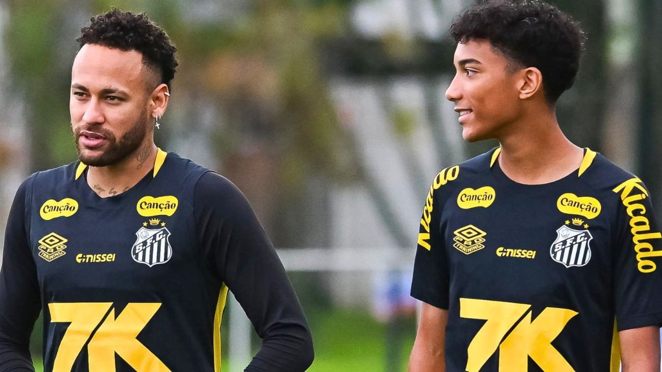 El Santos investiga una pelea entre Neymar y Robinho Jr.