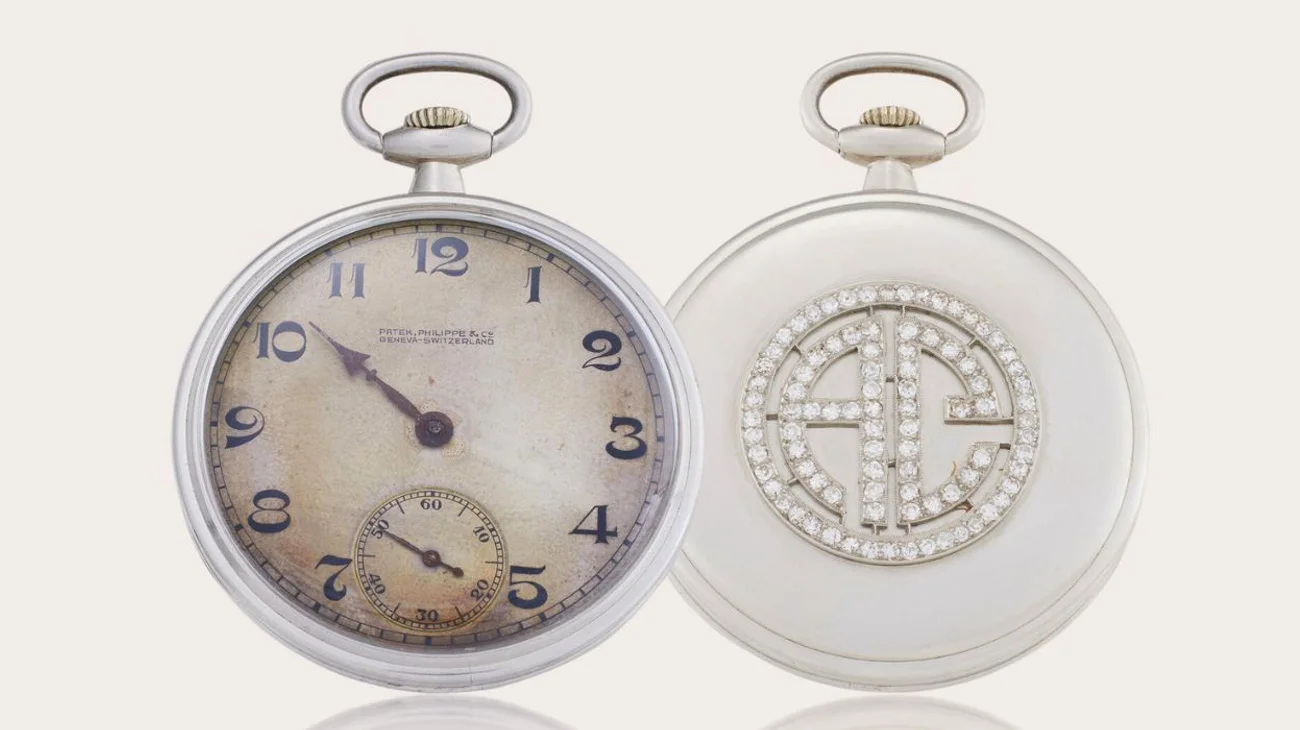 Subastarán reloj de bolsillo con diamantes del mafioso Al Capone