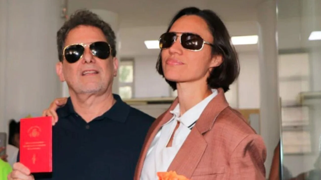 Andrés Calamaro contrae matrimonio en Buenos Aires