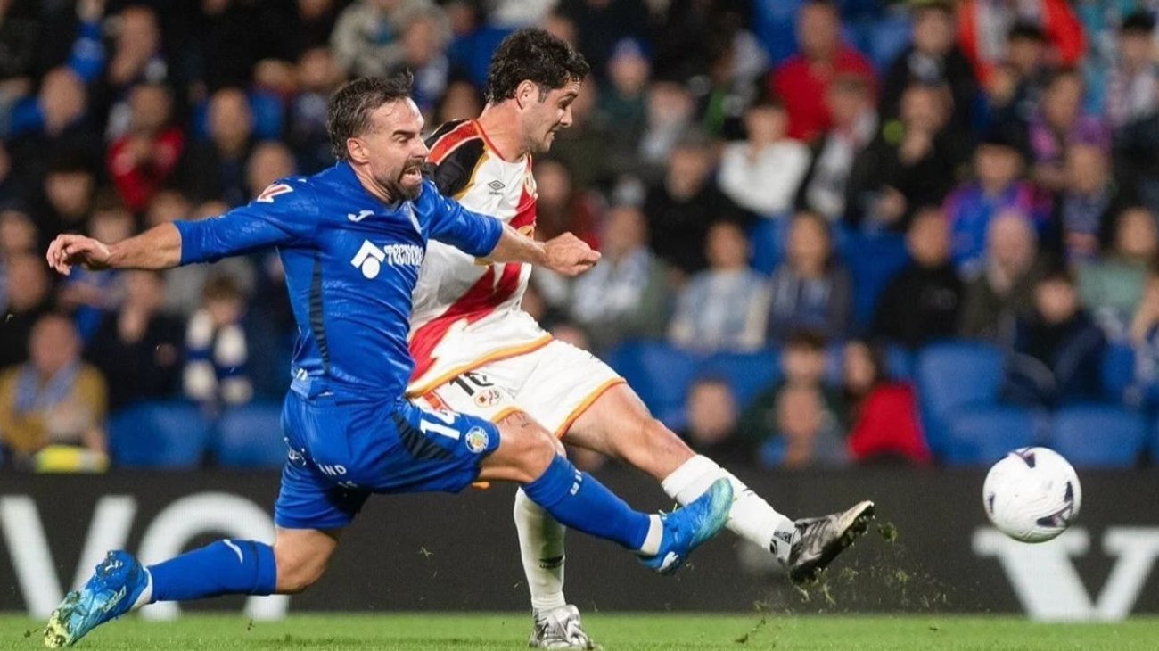 Empatan Getafe y Rayo Vallecano 1-1 en la jornada de LaLiga