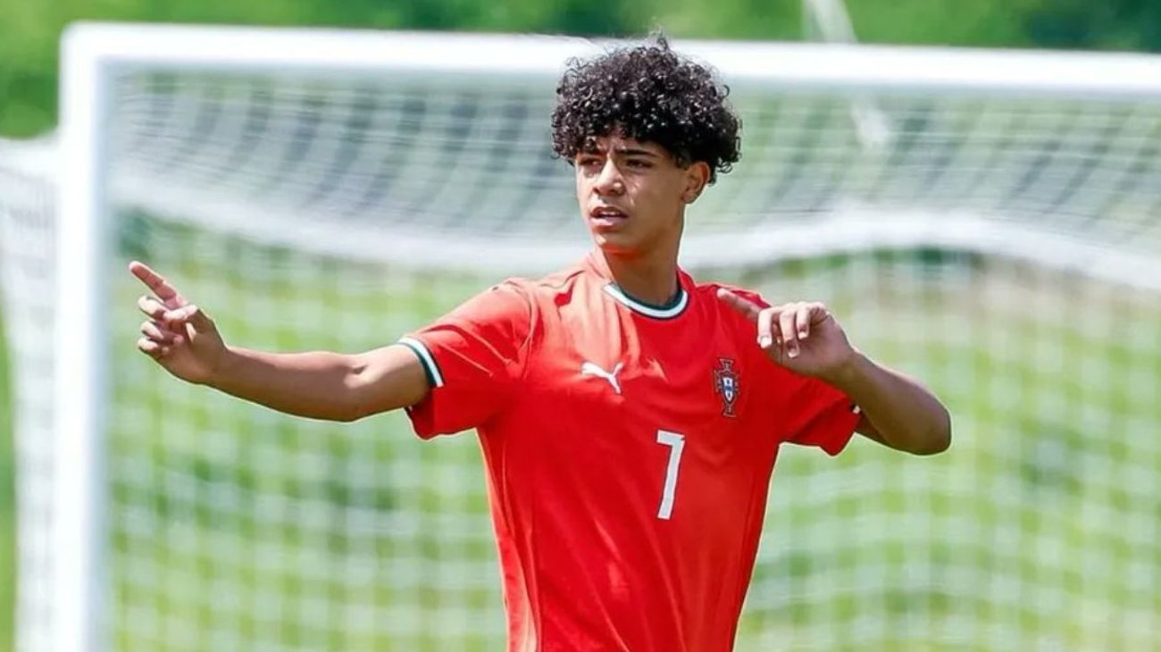 Hijo de Cristiano Ronaldo debuta con la sub-16 de Portugal