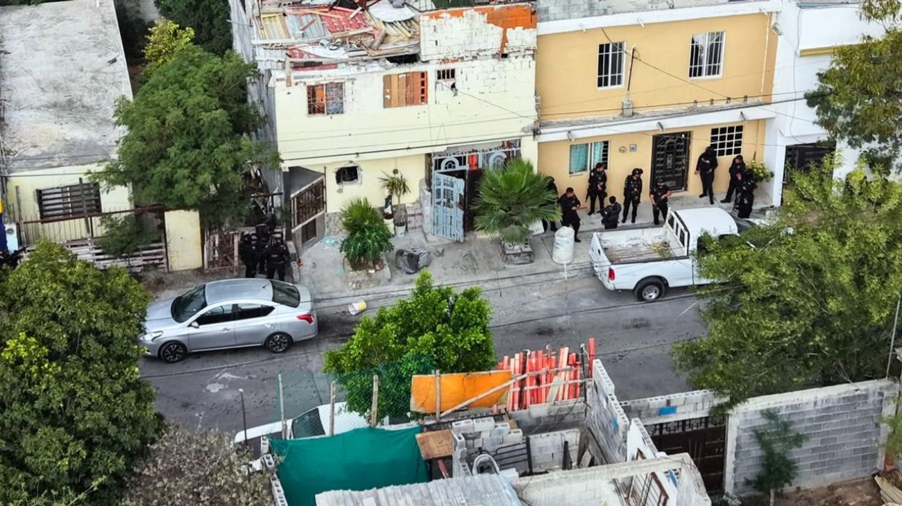 Se atrincheran delincuentes tras enfrentamiento en García