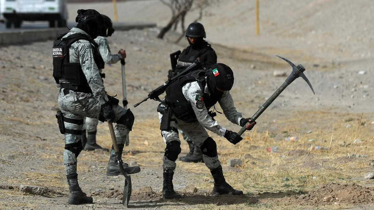 Guardia Nacional busca túneles clandestinos en frontera con EU.