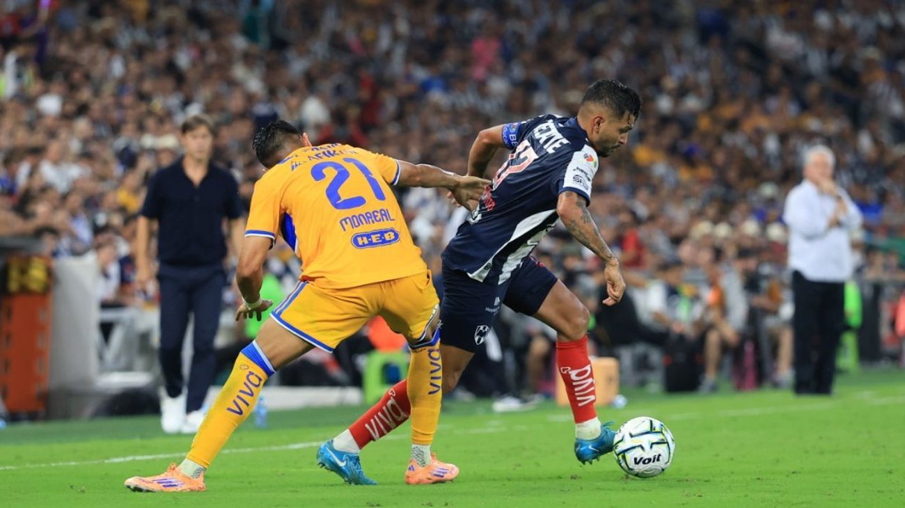 Empatan Rayados y Tigres 0-0 en la edición 143 del Clásico