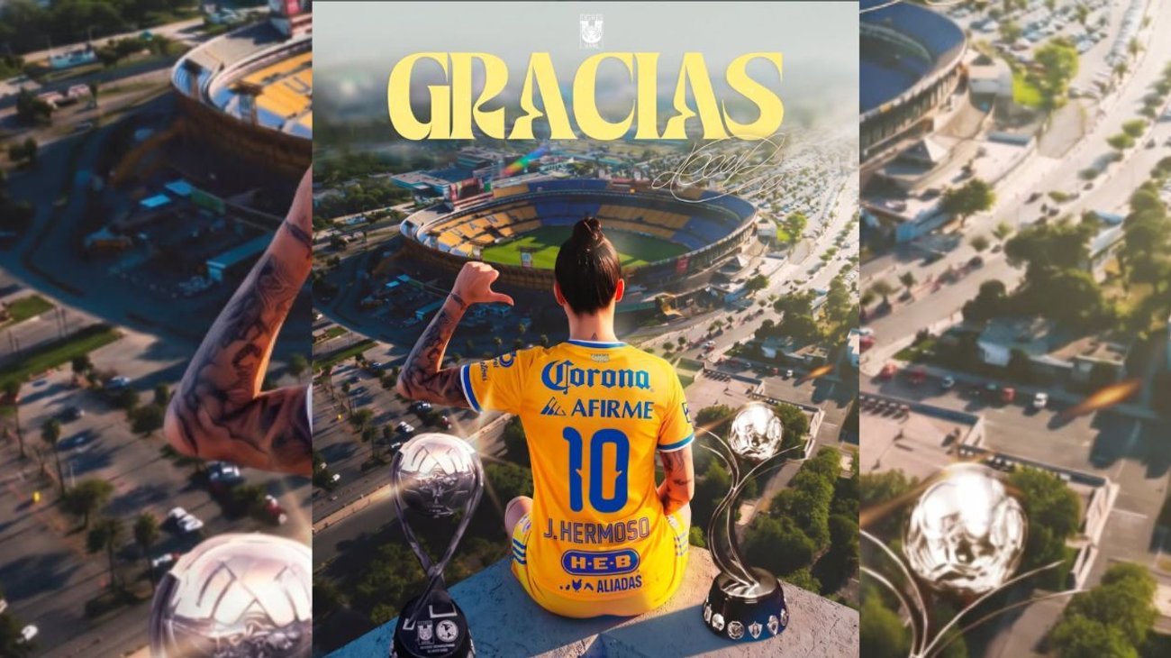 Se despide Jenni Hermoso de las Amazonas de Tigres