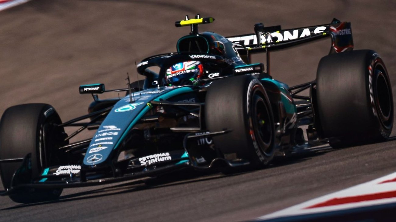 Domina Kimi Antonelli la clasificación en el circuito de Austin