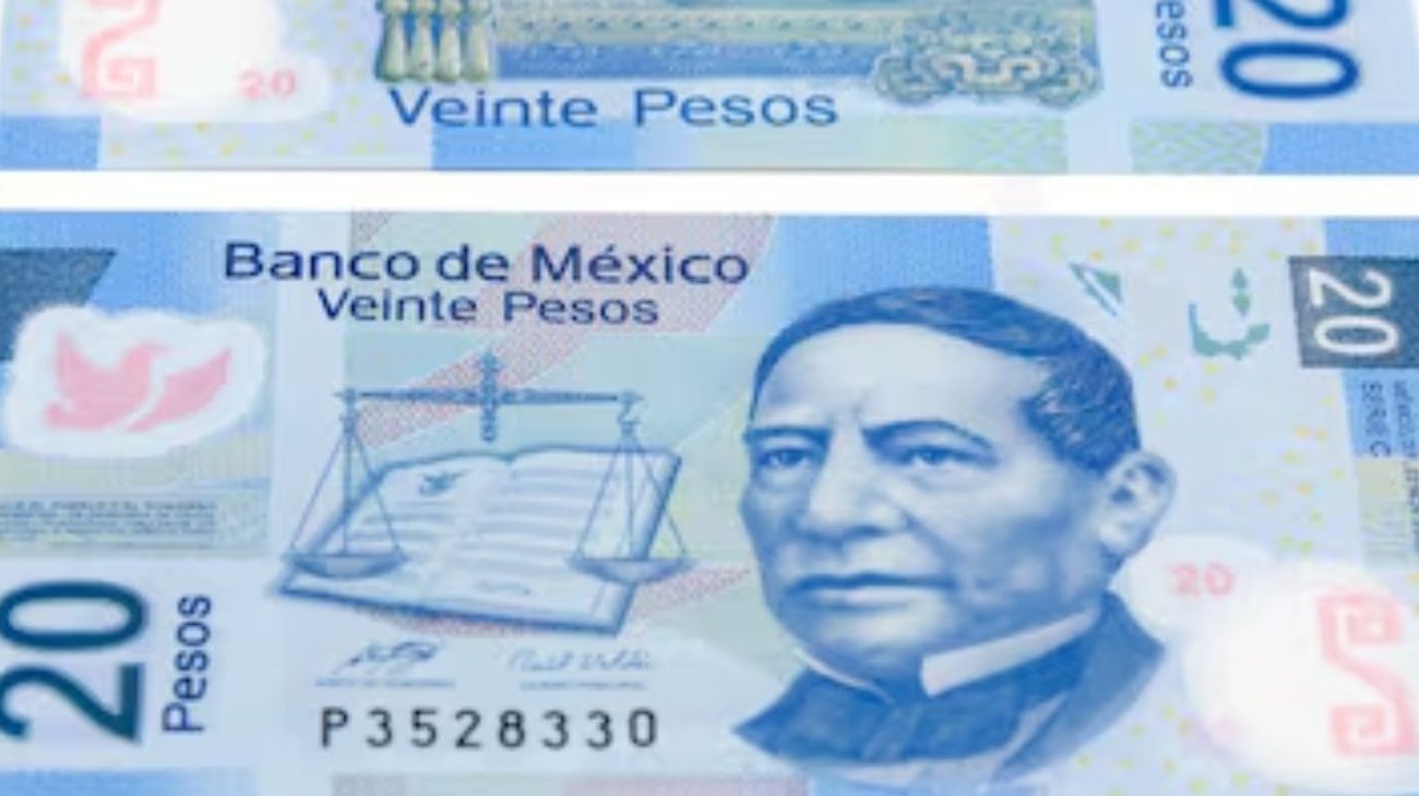 Banxico retira de circulación billete de 20 pesos 