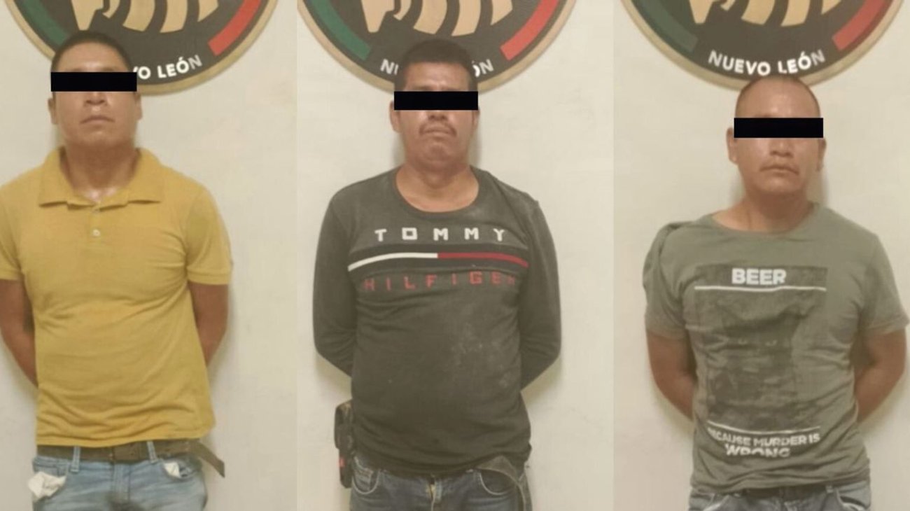 Caen asaltantes de taxista por aplicación en Salinas Victoria 