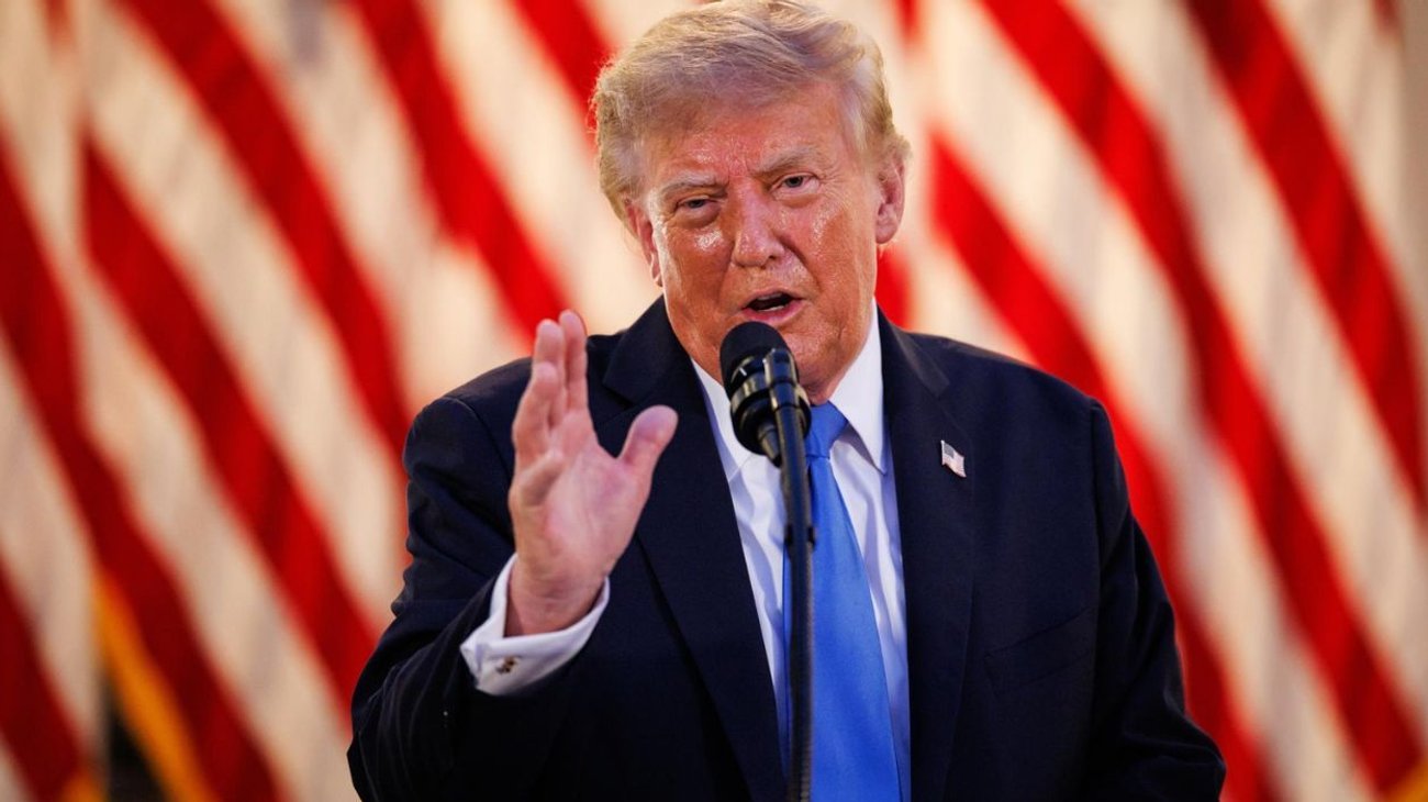 Trump publica un mapa con bandera estadounidense que cubre México