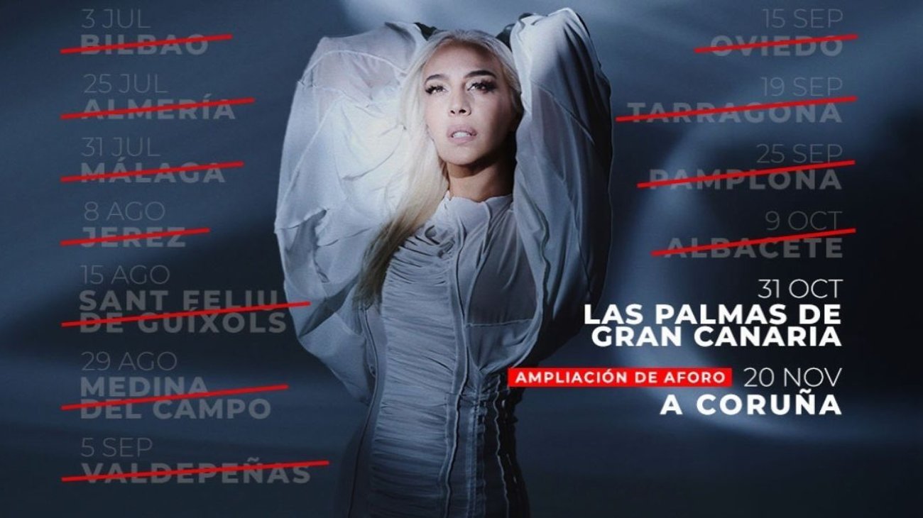 Anuncia Mónica Naranjo cierre de gira en Madrid y la CDMX en 2027