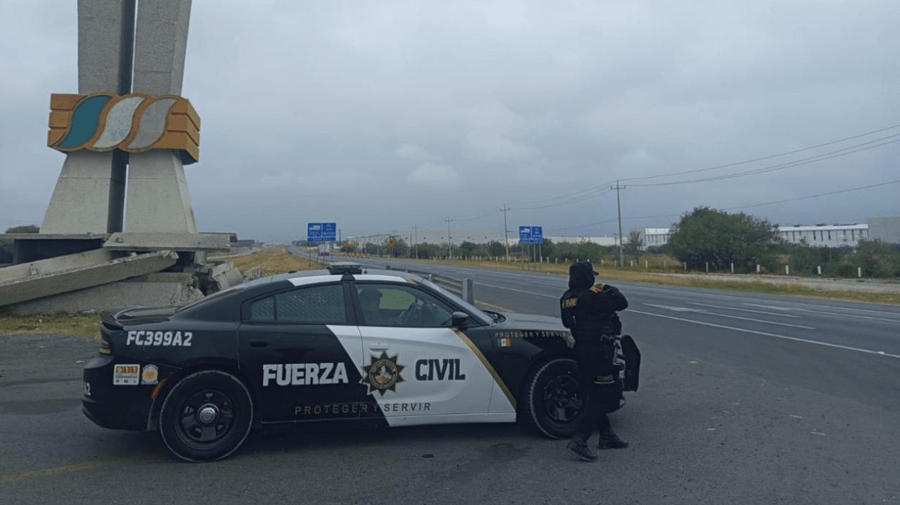 Fuerza Civil mantiene operativo en carreteras de Nuevo León