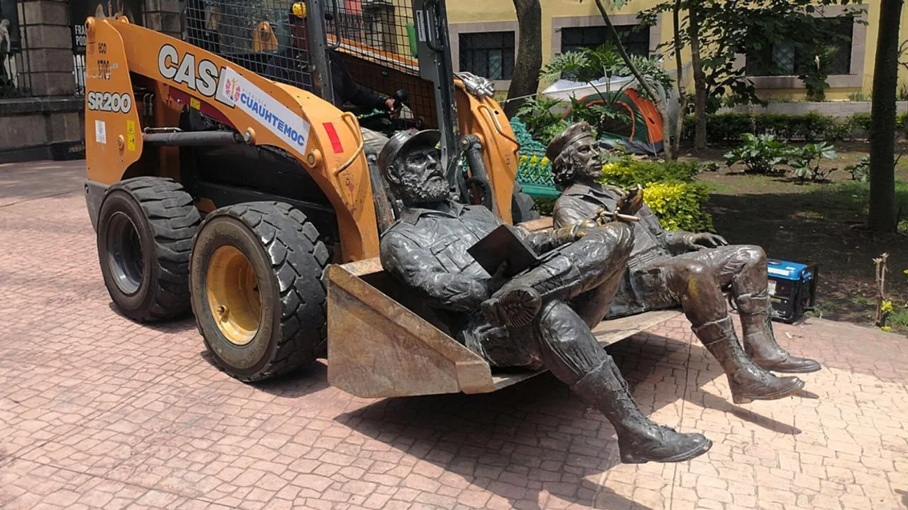 Remoción de estatuas de Fidel Castro y Che Guevara fue ilegal