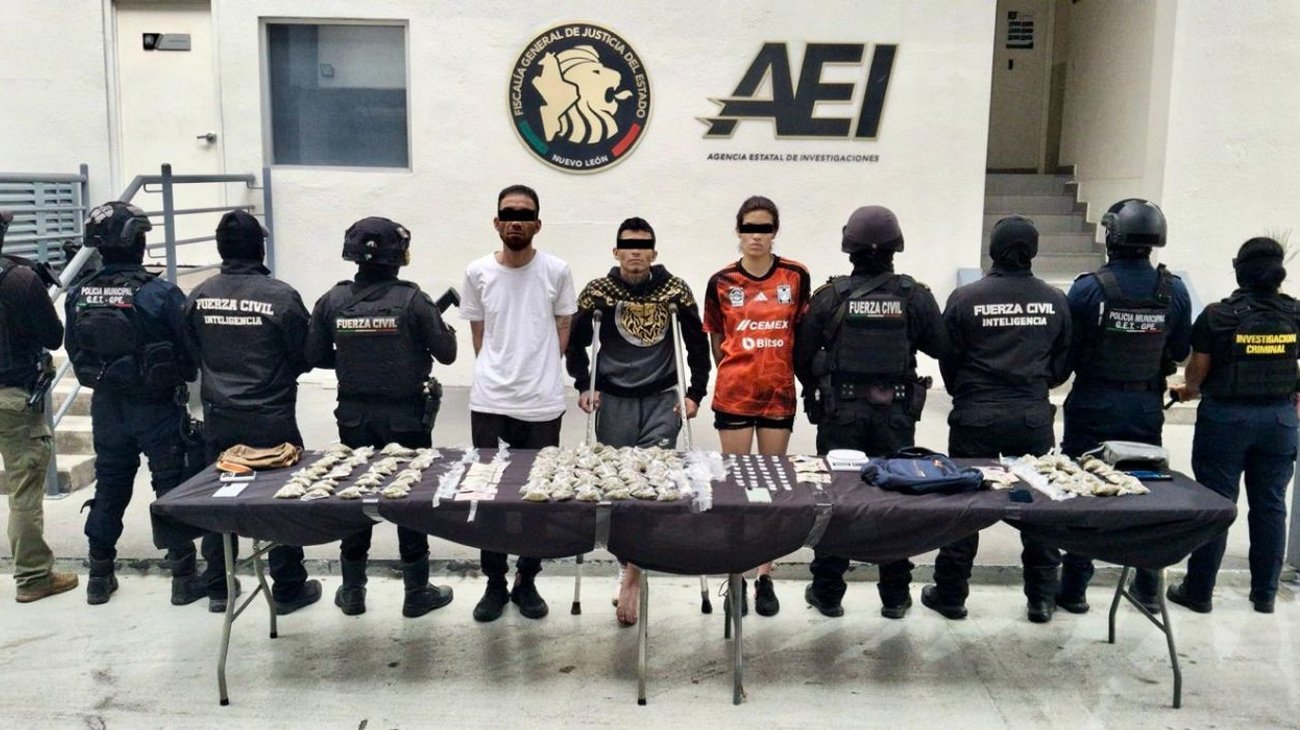 Caen tres presuntos integrantes de grupo criminal en Guadalupe