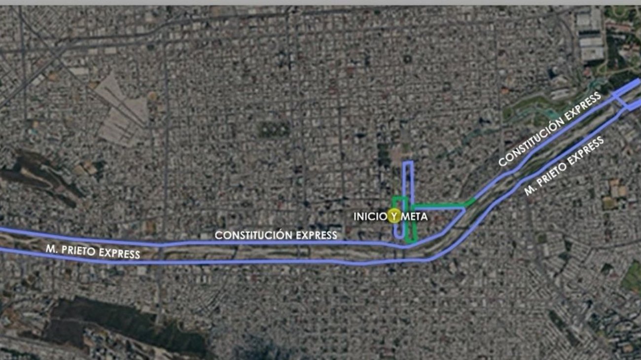 Cierres viales por 21K Monterrey este domingo