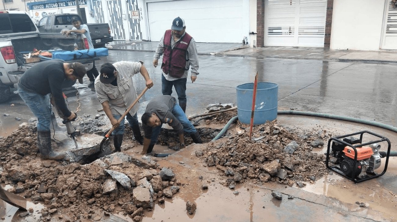 Anuncian corte de suministro de agua en Reynosa por reparación