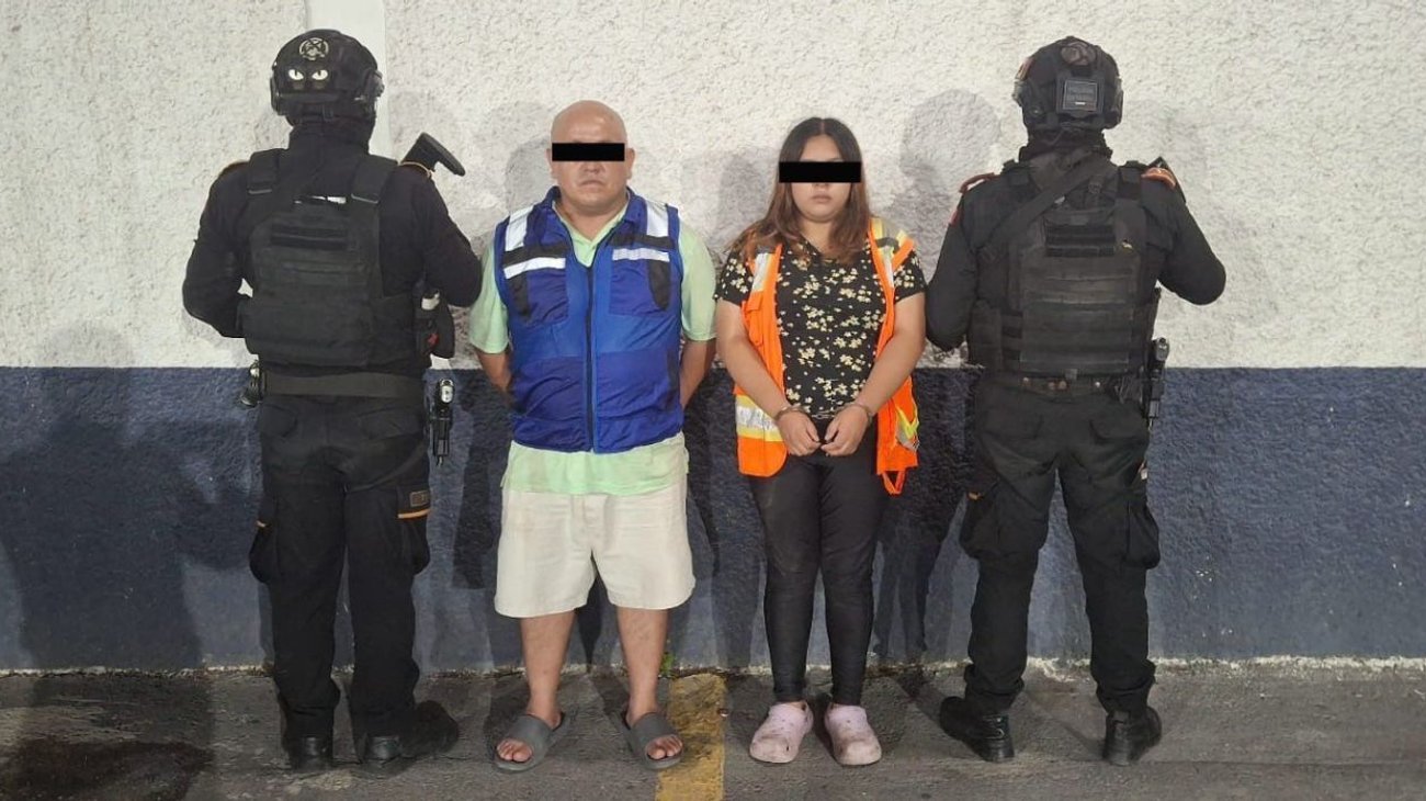 Detienen a pareja vinculada a grupo delictivo en Monterrey