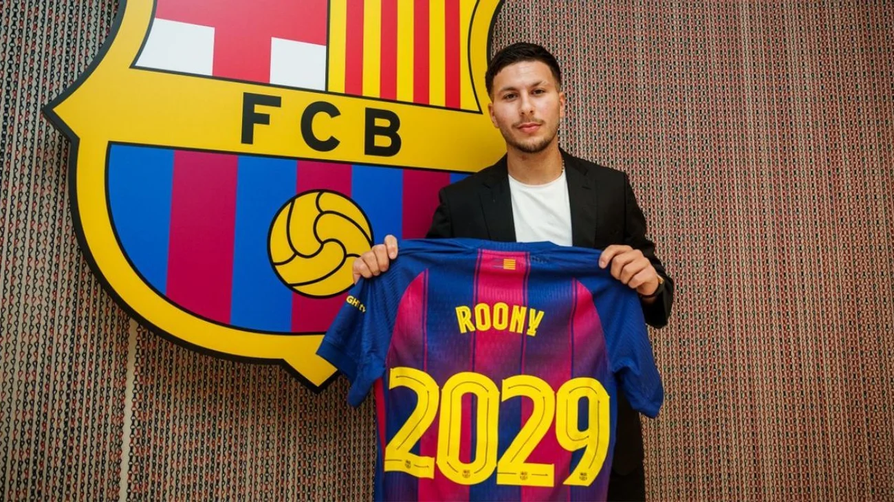 El Barcelona firma al joven delantero sueco Roony Bardghji