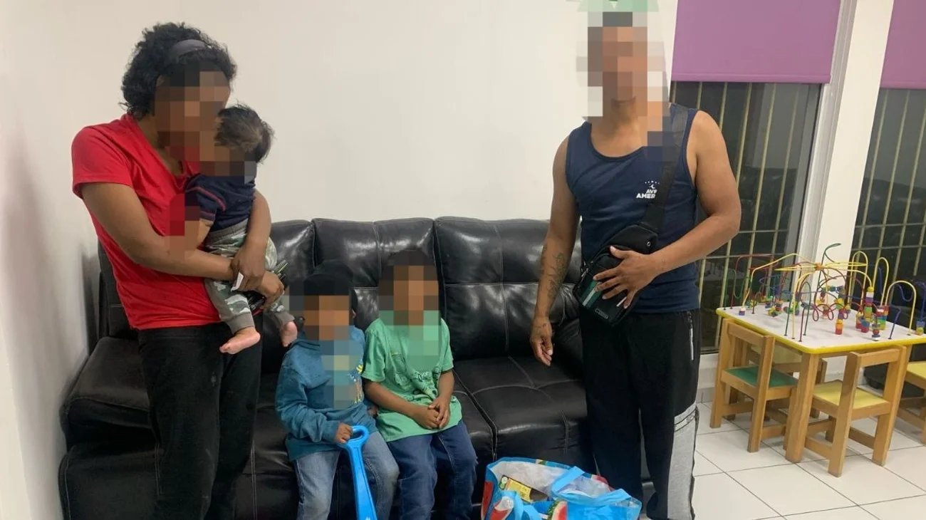 Se extravía familia ecuatoriana en el centro de Monterrey