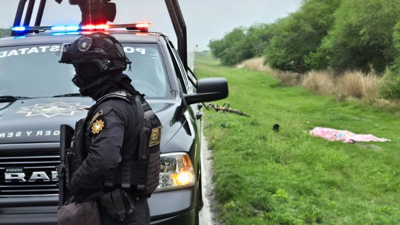 Localizan a ciclista sin vida en carretera Linares-Galeana