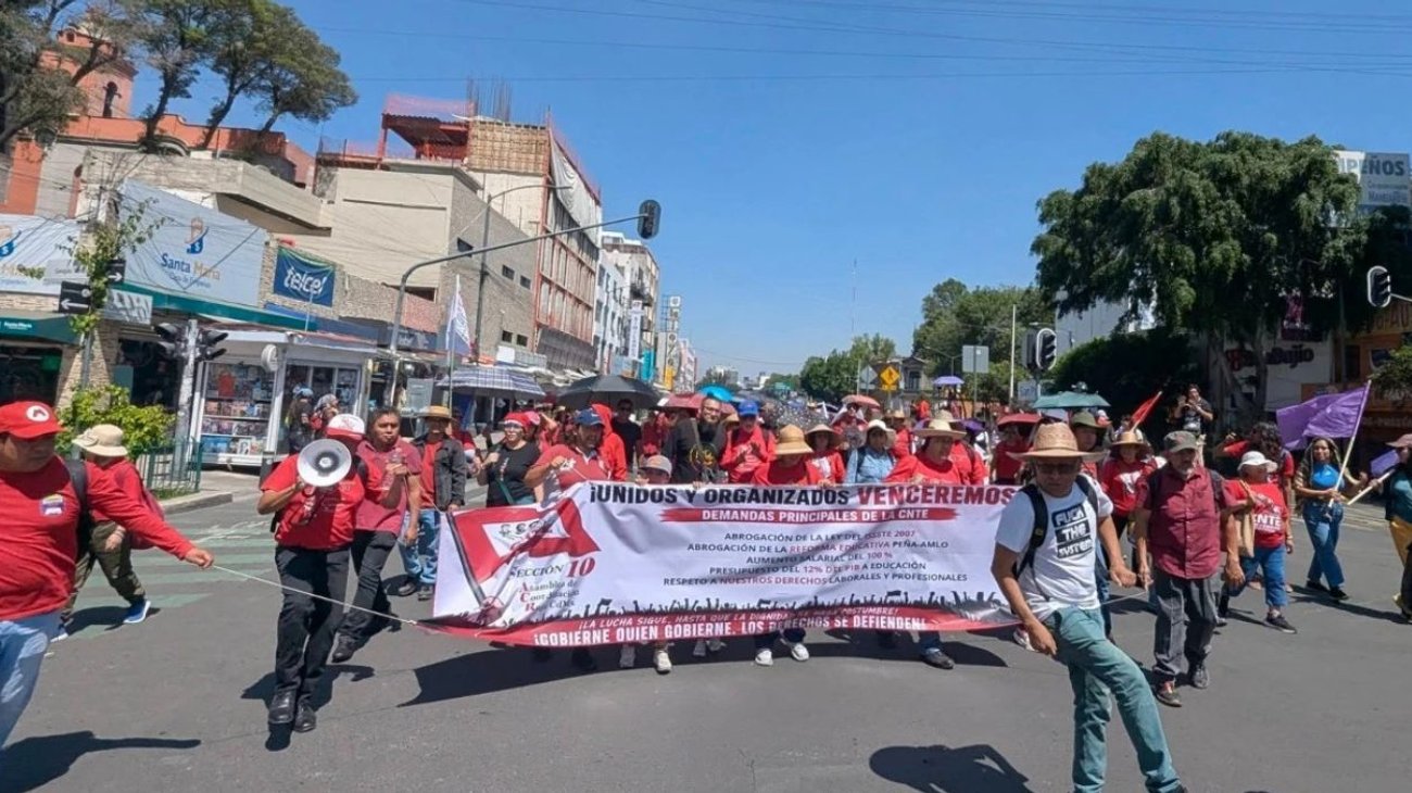 CNTE convoca huelga nacional tras fallar negociaciones