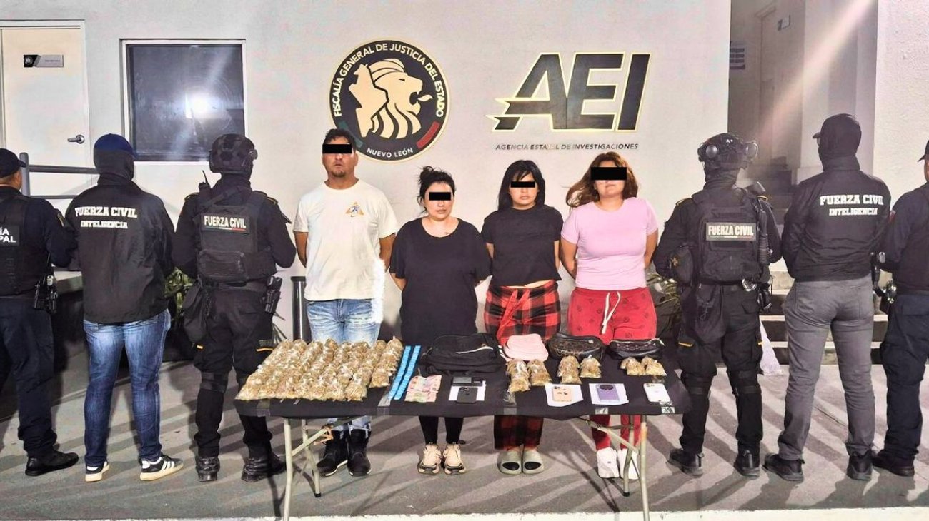 Cae presunto generador de violencia y tres mujeres en Escobedo