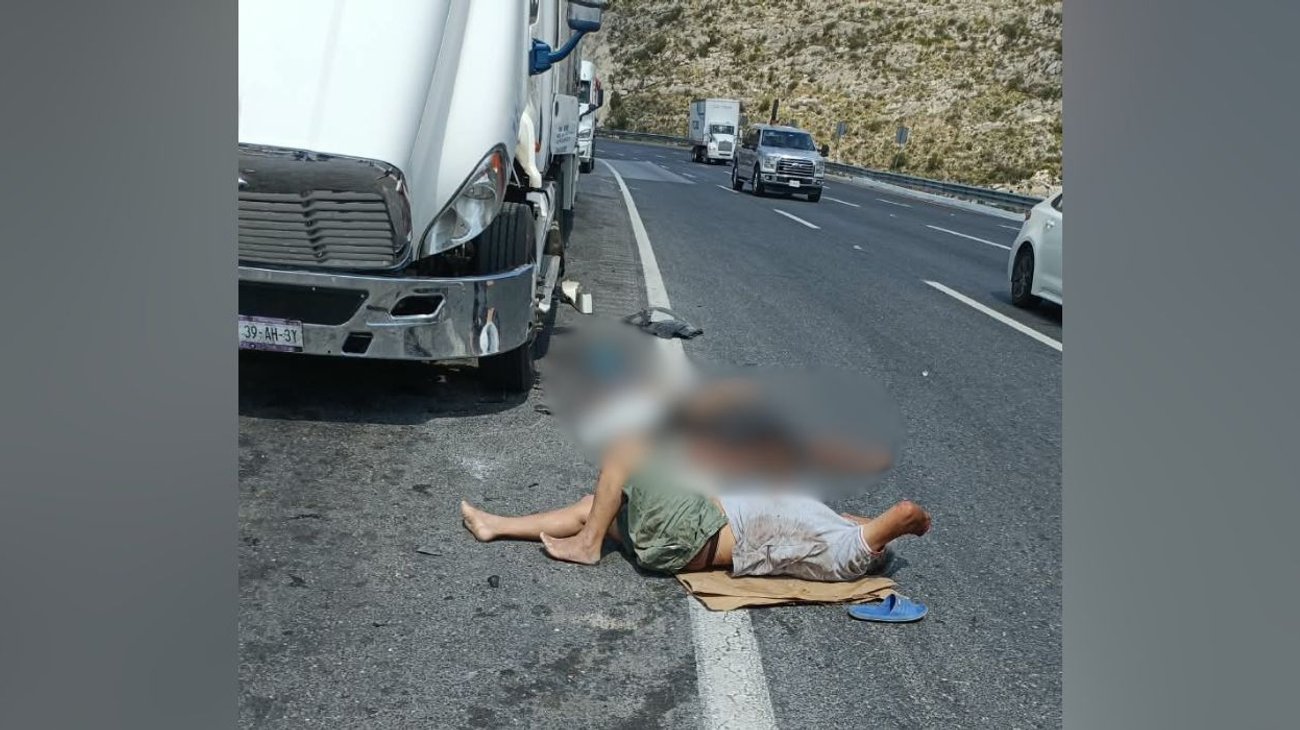 Deja un muerto y dos heridos en atropellamiento en Arteaga