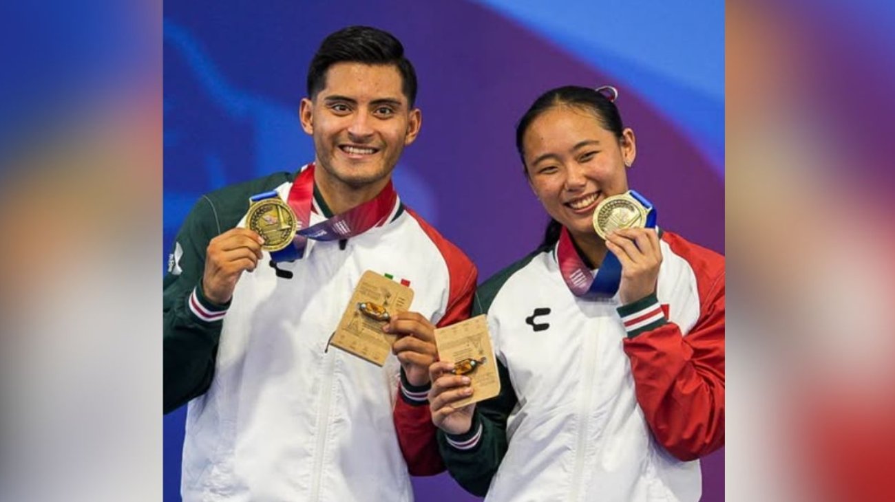 William Arroyo y Cecilia Lee consiguen oro para México