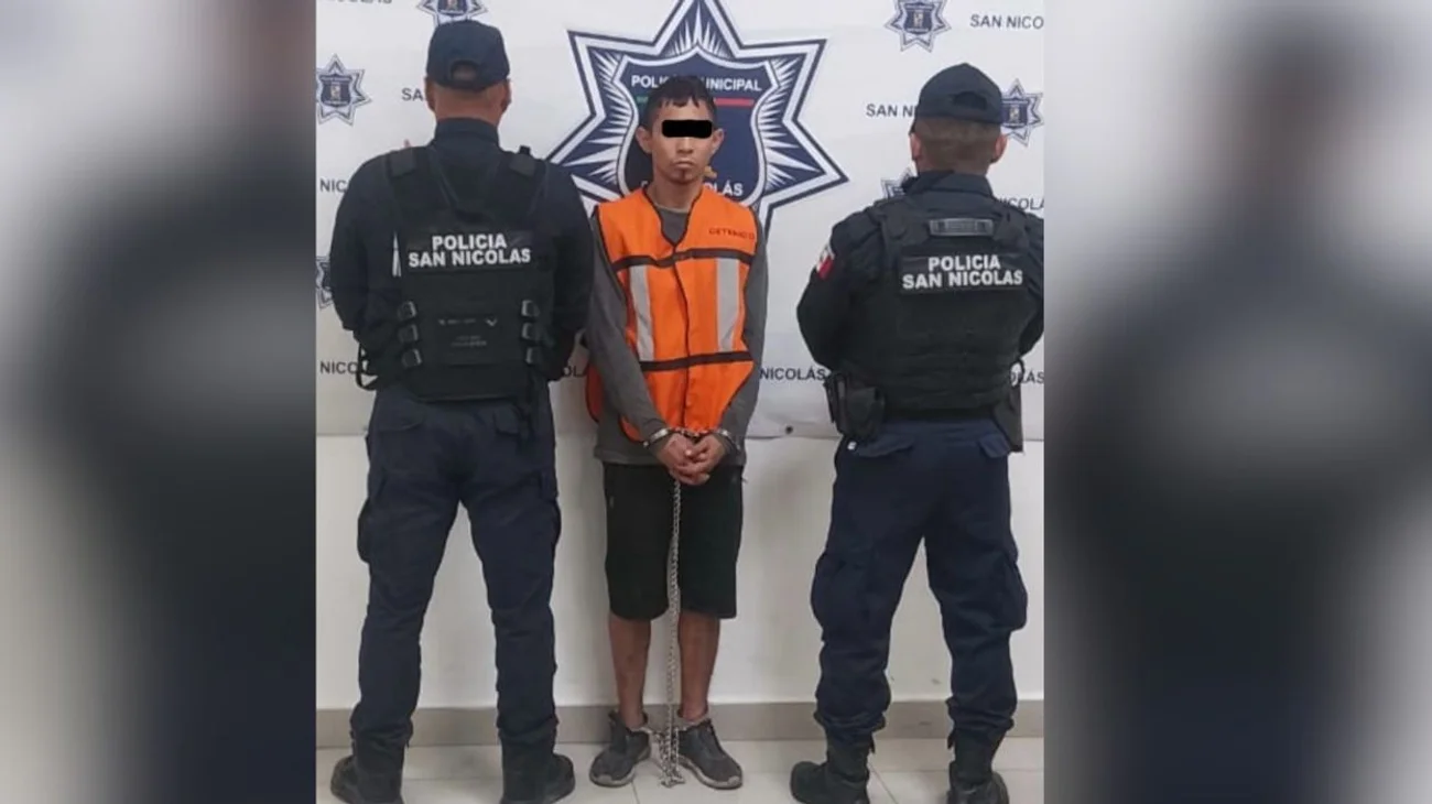 Detienen a joven; era buscado por robo con violencia