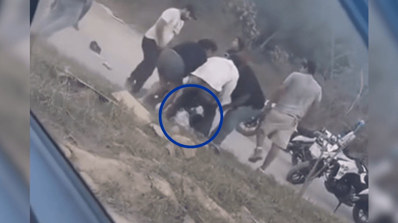 Captan agresión contra agente de tránsito en Juárez