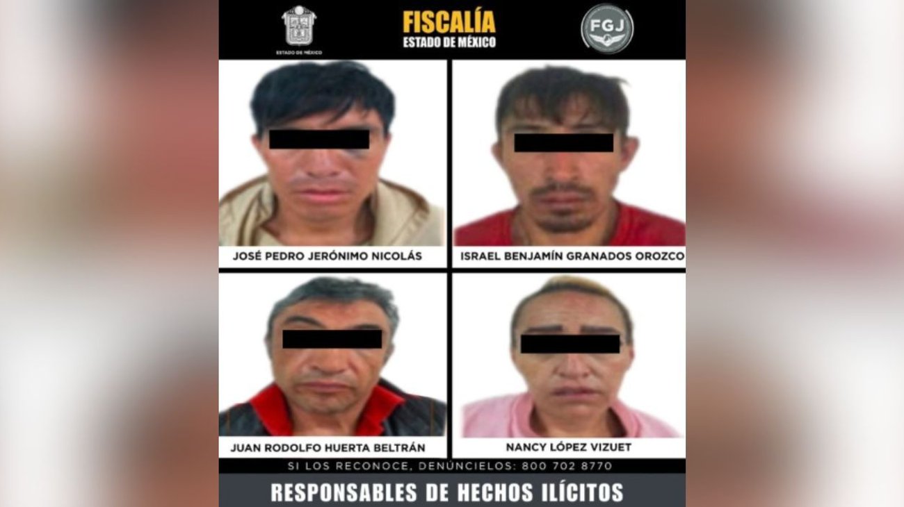 Condenan a célula delictiva por tres asesinatos en Zumpango