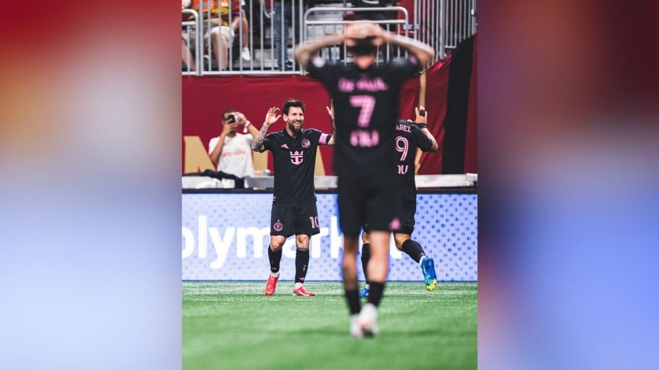 Gana el Inter Miami con doblete de Lionel Messi a Atlanta