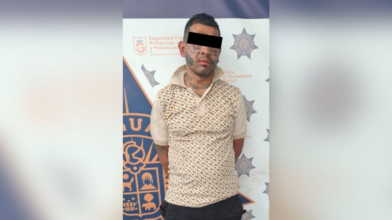 Capturan en Guadalupe a hombre acusado de asaltar a automovilista
