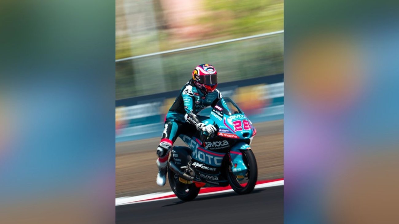 Impone Máximo Quiles récord en GP de Indonesia de Moto3