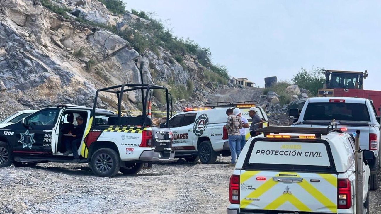 Muere hombre en accidente laboral en Santa Catarina