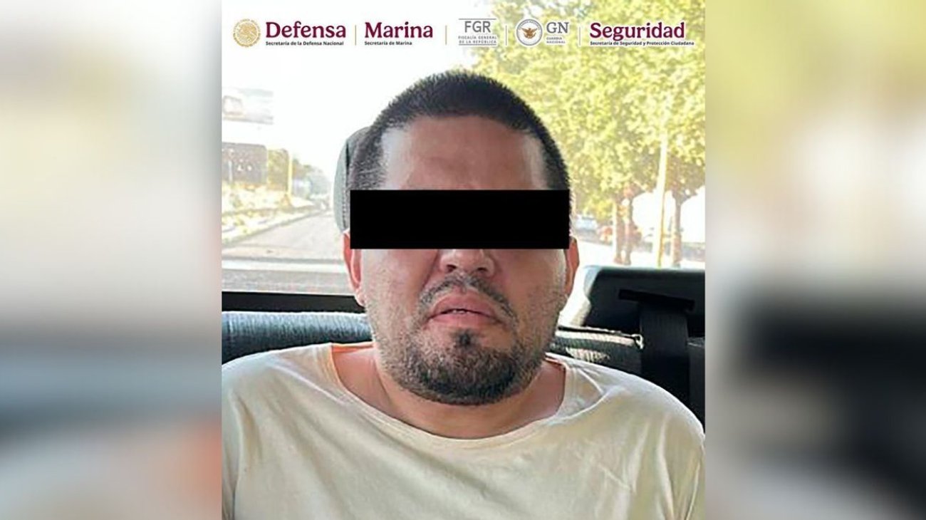 Detienen en Sinaloa a hombre buscado por el FBI por fentanilo