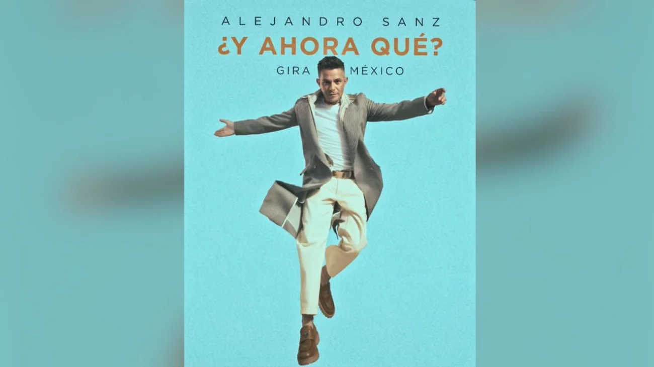 Alejandro Sanz llega a México con su gira '¿Y Ahora Qué?'