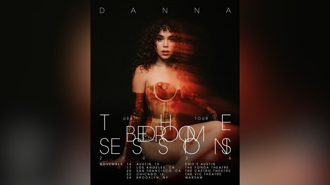 Danna confirma las fechas de su nueva gira por EUA