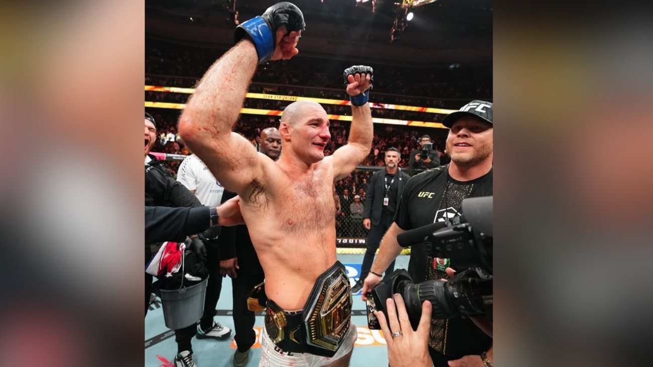 Sean Strickland derrota a Khamzat Chimaev y obtiene título de UFC