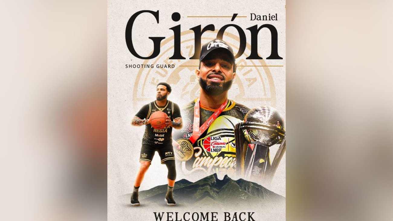 Daniel Girón vuelve a Fuerza Regia para temporada 2026