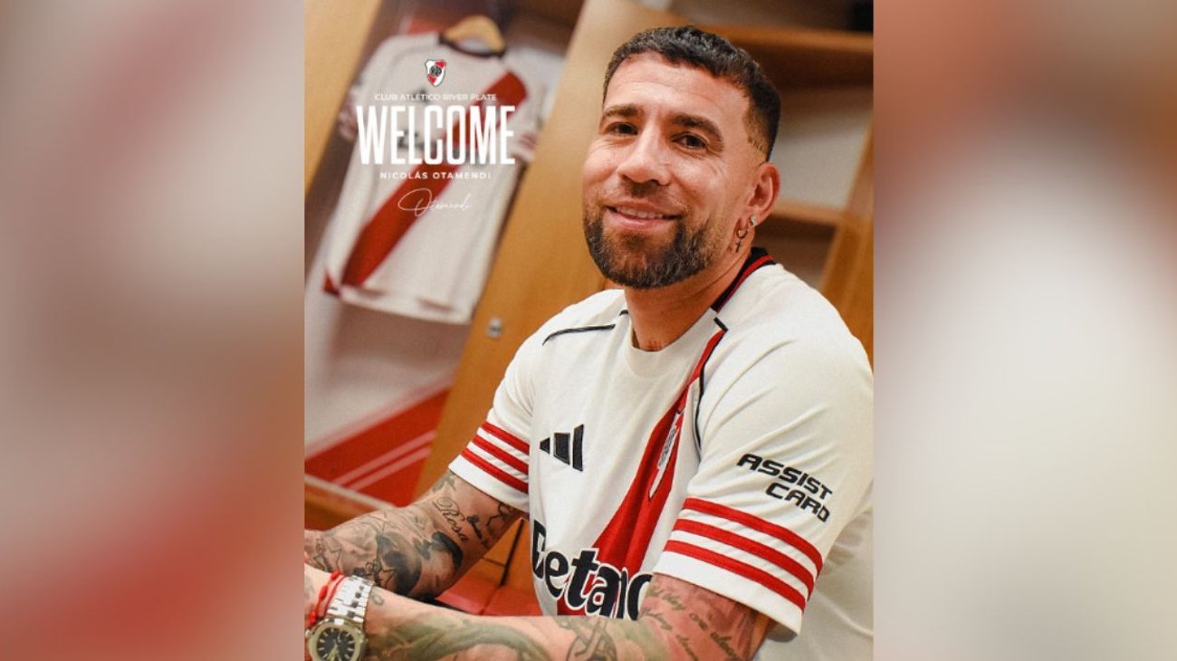 River Plate ficha a Nicolás Otamendi como refuerzo hasta 2027
