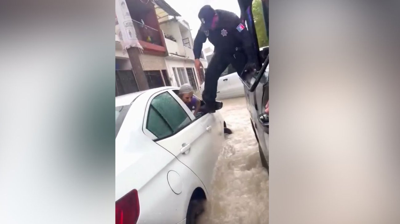 Fiscal destaca acción de rescate en inundación de Coahuila
