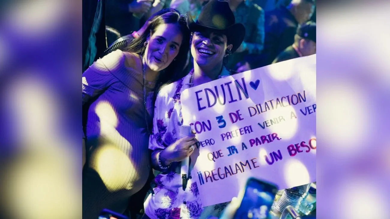 Embarazada prefiere ir a concierto de Grupo Firme que dar a luz