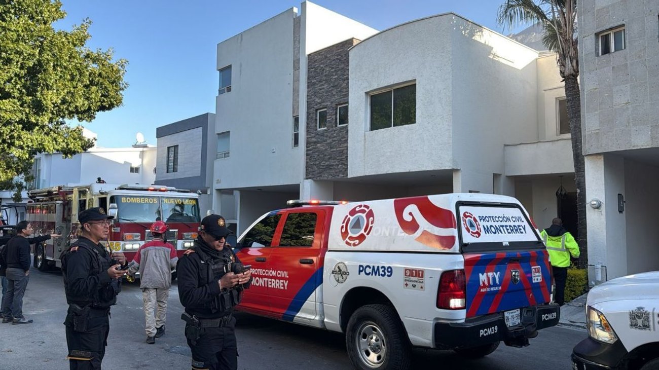 Se salvan hermanitos de incendio en Monterrey; estaban solos