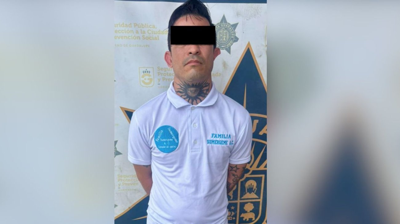 Capturan en Guadalupe a prófugo por robo con violencia