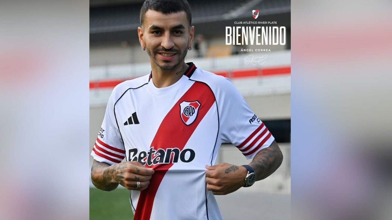 ¡Nuevo millonario! Ángel Correa es nuevo jugador de River Plate