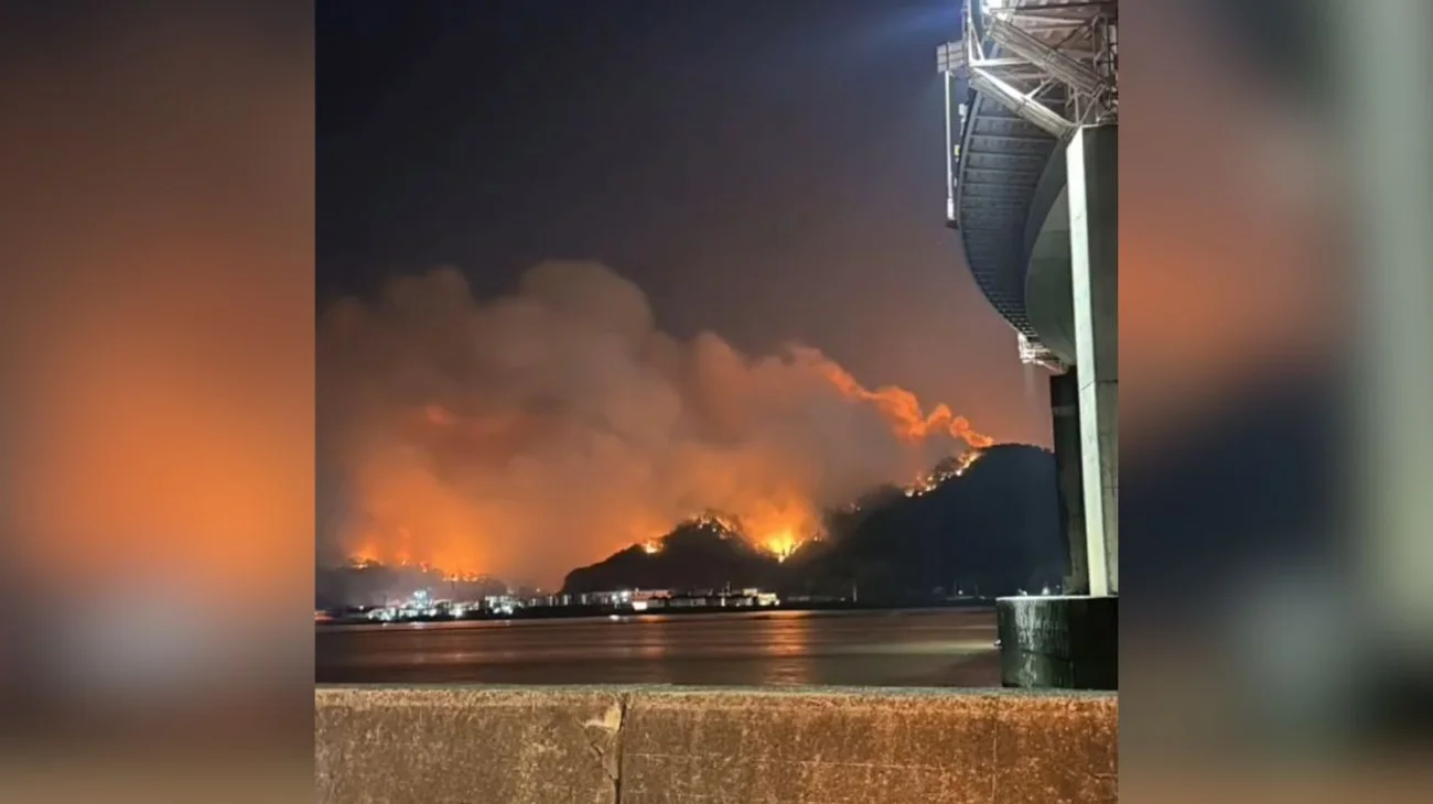 Casí 3,000 personas evacuadas por incendios forestales en Japón
