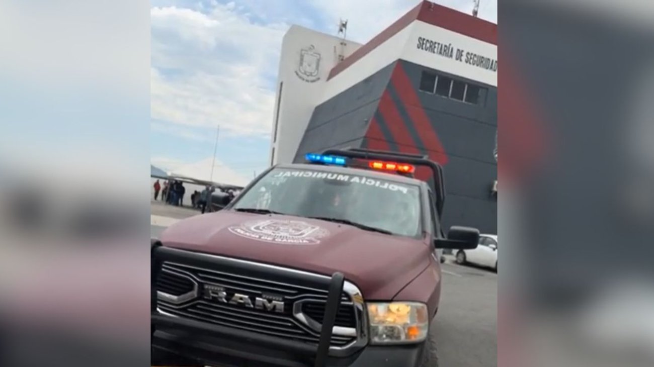 Continúan trabajos de seguridad en García; apoya Fiscalía