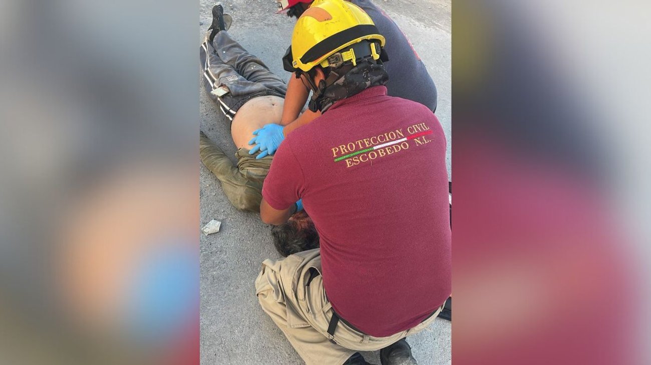 Fallece motociclista tras aparatoso derrape en Escobedo