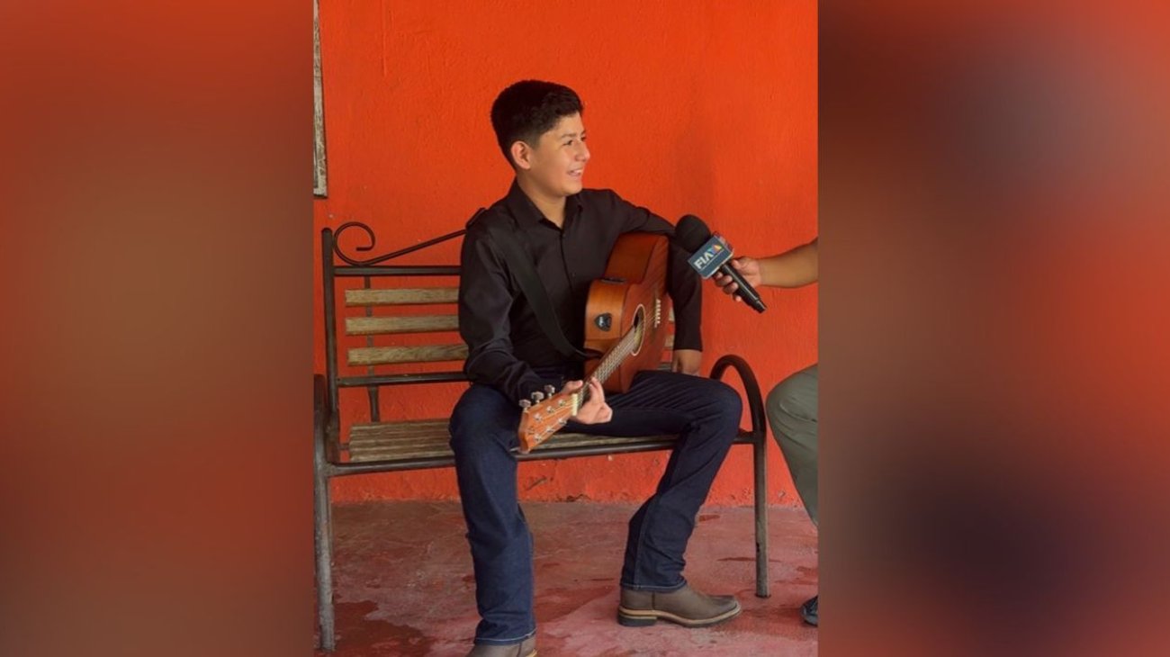 Con solo 10 años Axel gana concurso nacional de composición 